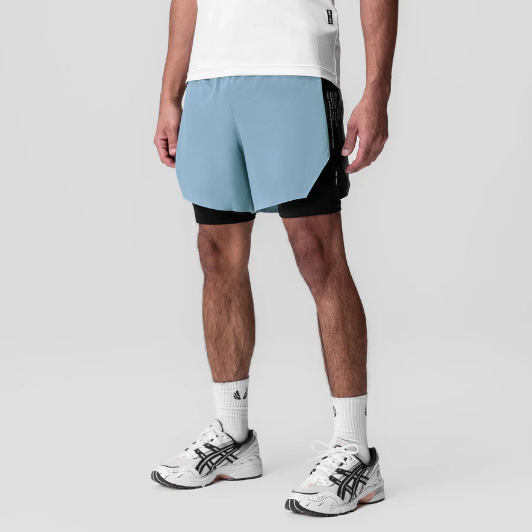 Short Esportivo Dry Fit Masculino Com Bermuda de Compressão 202
