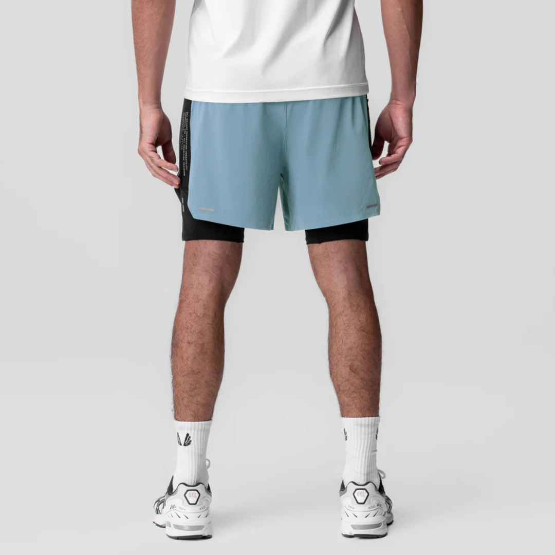 Short Esportivo Dry Fit Masculino Com Bermuda de Compressão 202