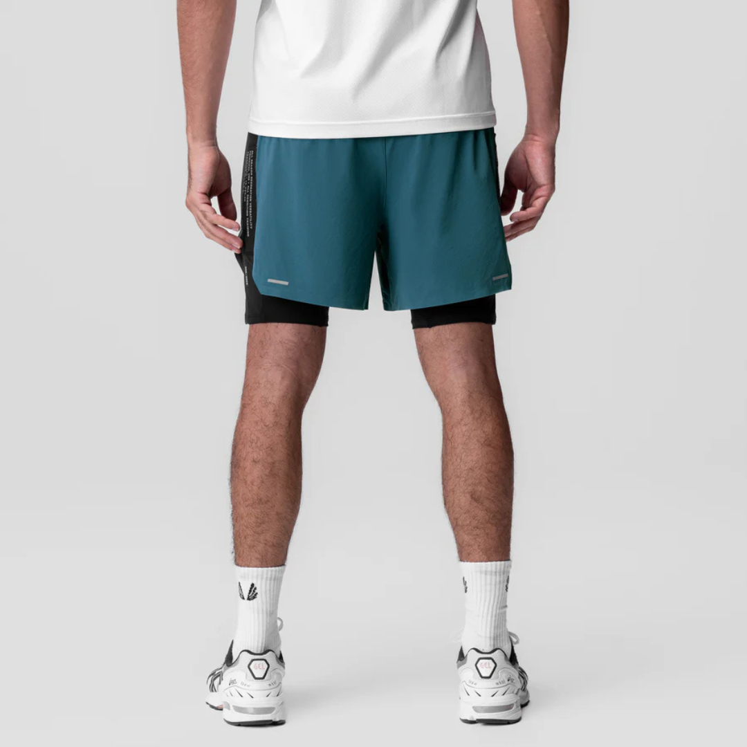 Short Esportivo Dry Fit Masculino Com Bermuda de Compressão 202