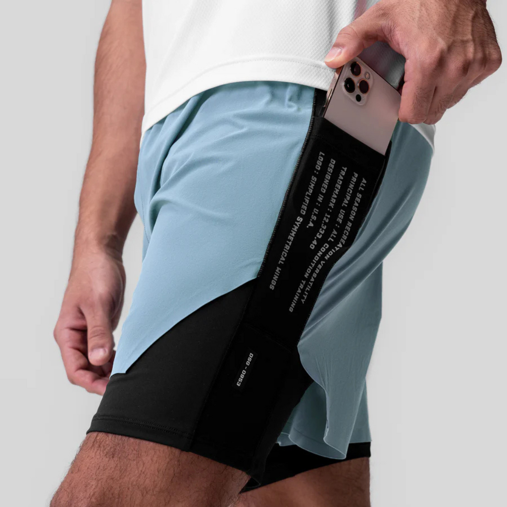Short Esportivo Dry Fit Masculino Com Bermuda de Compressão 202