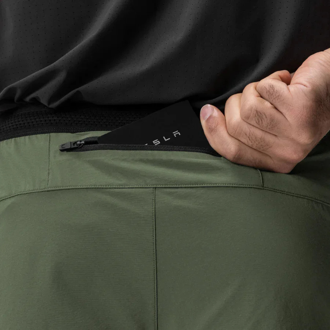 Short Esportivo Dry Fit Masculino Com Bermuda de Compressão 202