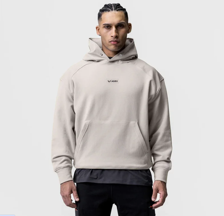 Moletom Esportivo de Algodão Masculino Com Capuz 402