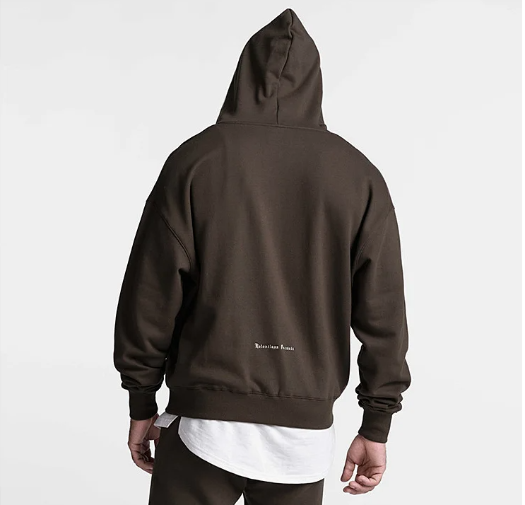 Moletom Esportivo de Algodão Masculino Com Capuz 405