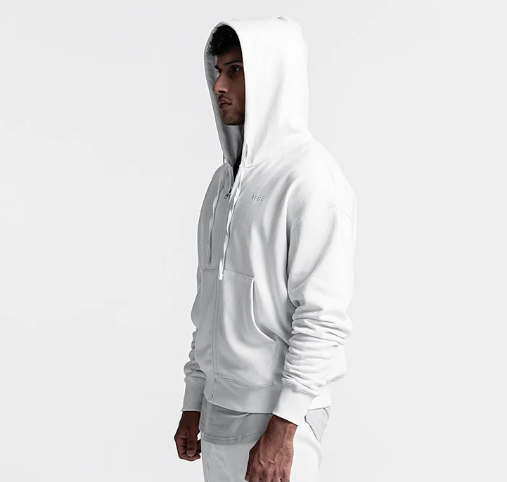 Moletom Esportivo de Algodão Masculino Com Capuz 405