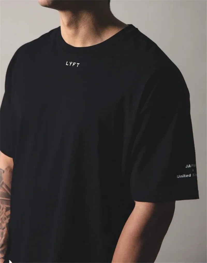 Camiseta Esportiva Lyft Oversized Masculina 809