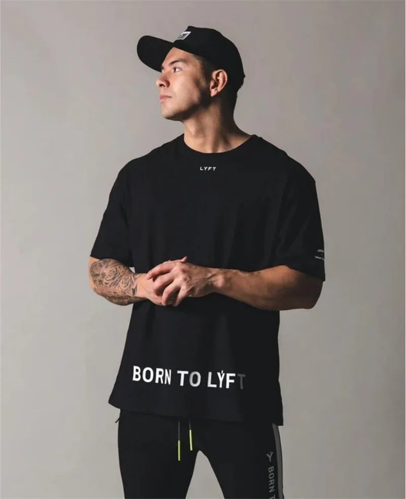 Camiseta Esportiva Lyft Oversized Masculina 809