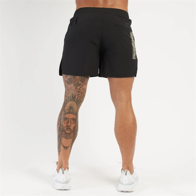 Short Esportivo Dry Fit Masculino Com Zíper