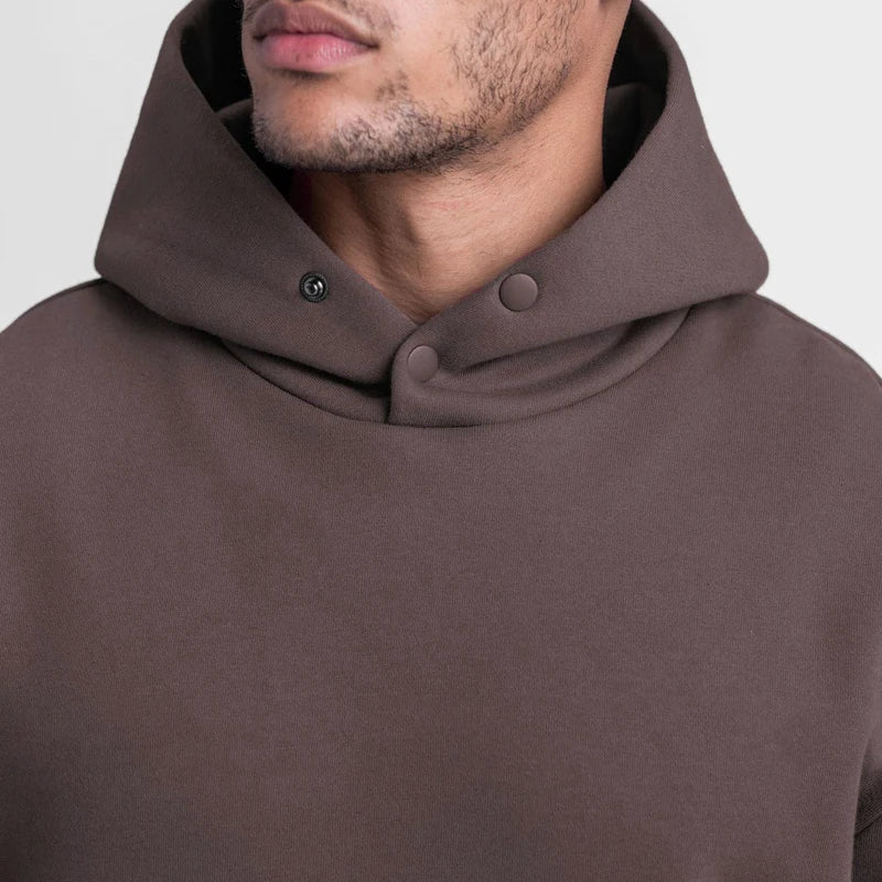 Moletom Esportivo de Algodão Masculino Com Capuz 401