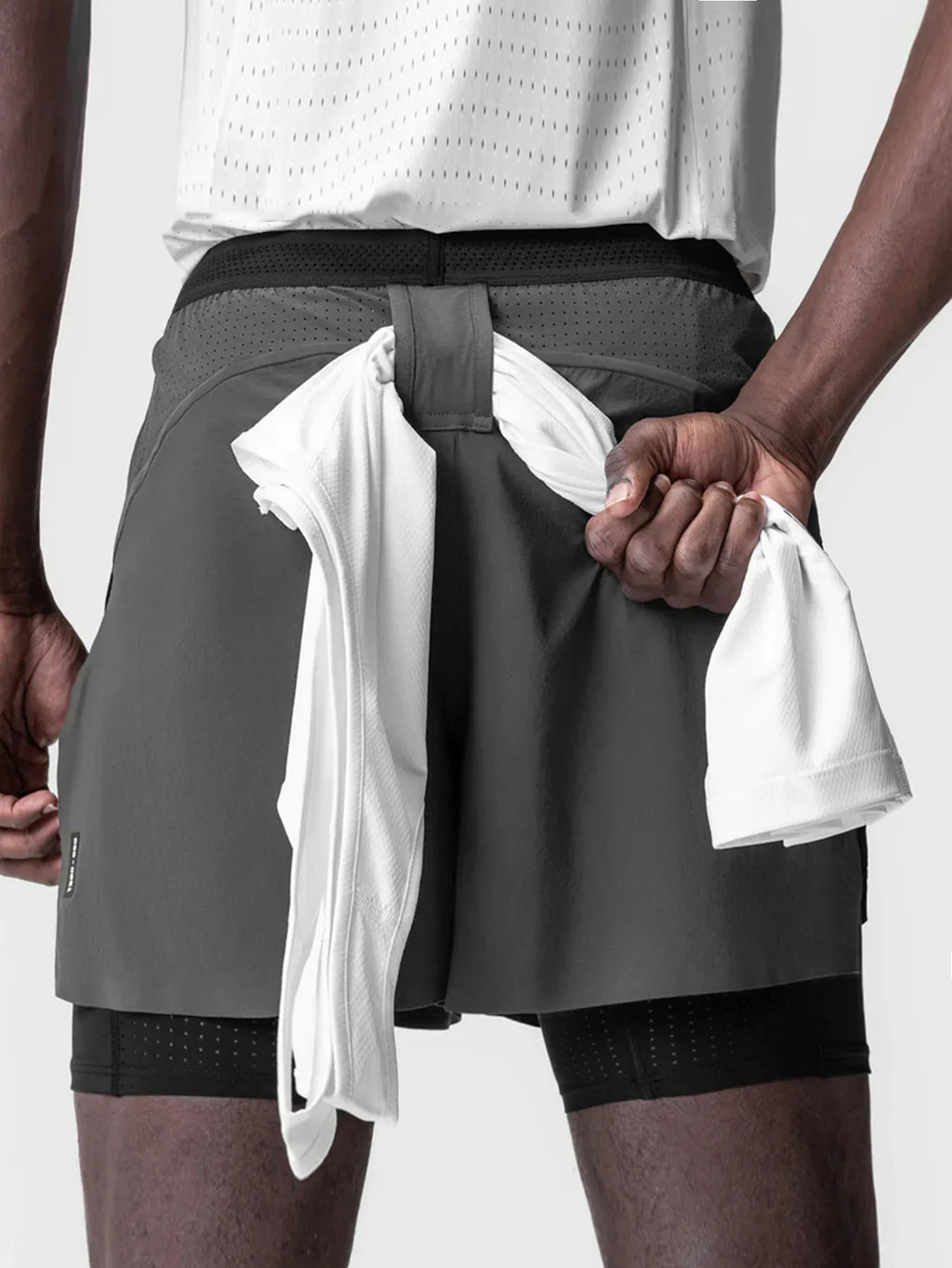 Short Esportivo Dry Fit Com Bermuda de Compressão 203