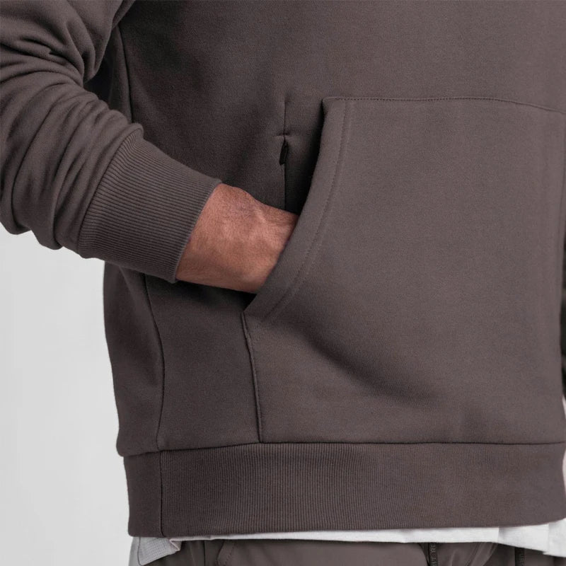 Moletom Esportivo de Algodão Masculino Com Capuz 401