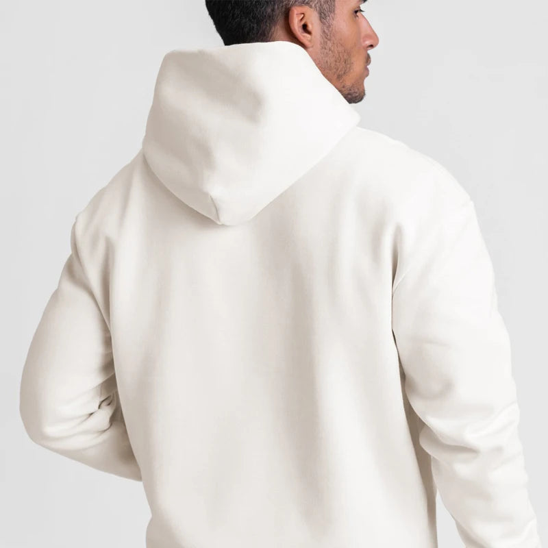 Moletom Esportivo de Algodão Masculino Com Capuz 401