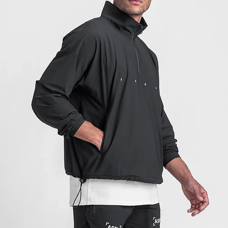 Jaqueta Esportiva Dry Fit Masculina Com Zíper 419