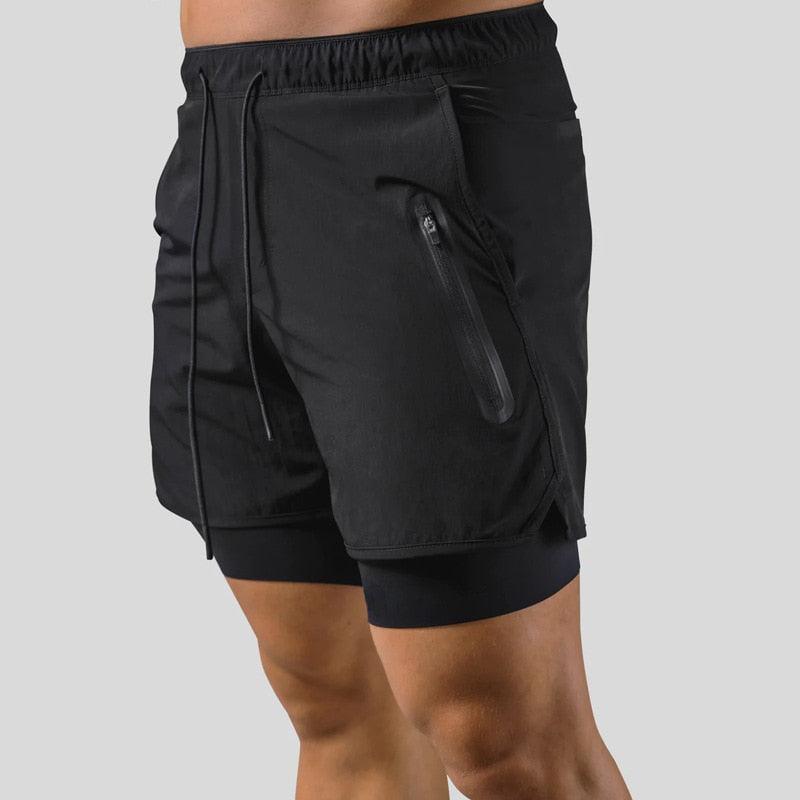 Bermuda All Fit Training Camada Dupla - All Fit Sport