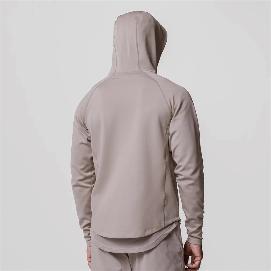 Moletom Esportivo Dry Fit Masculino Com Zíper 418