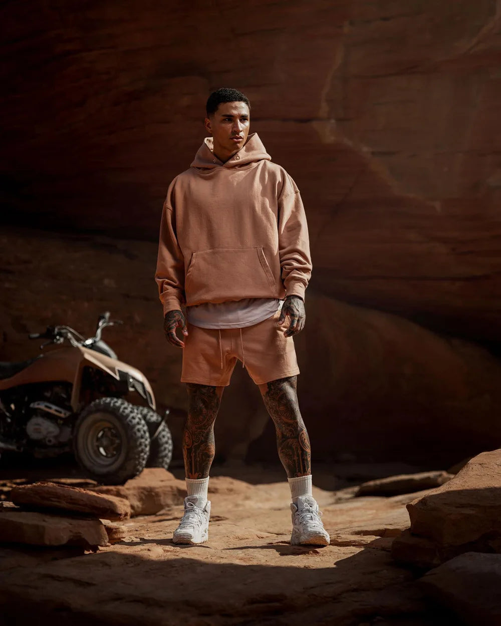 Moletom Esportivo de Algodão Masculino Com Capuz 419