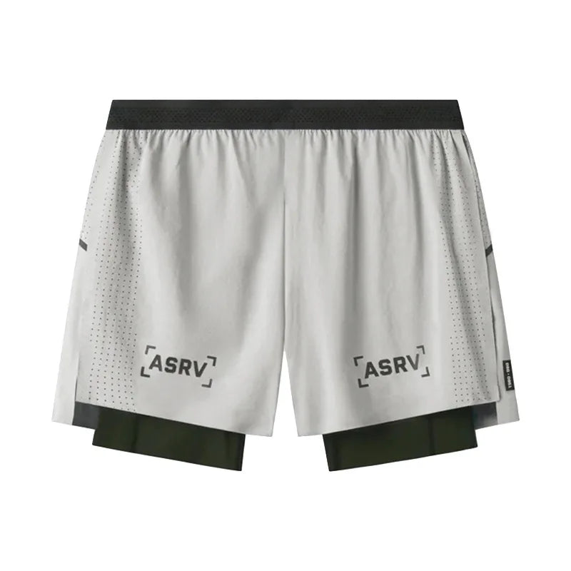 Short Esportivo Dry Fit Com Bermuda de Compressão 203