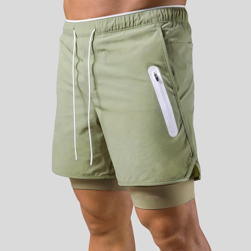 Bermuda All Fit Training Camada Dupla - All Fit Sport