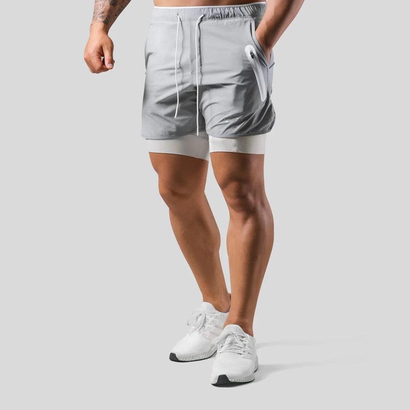 Bermuda All Fit Training Camada Dupla - All Fit Sport