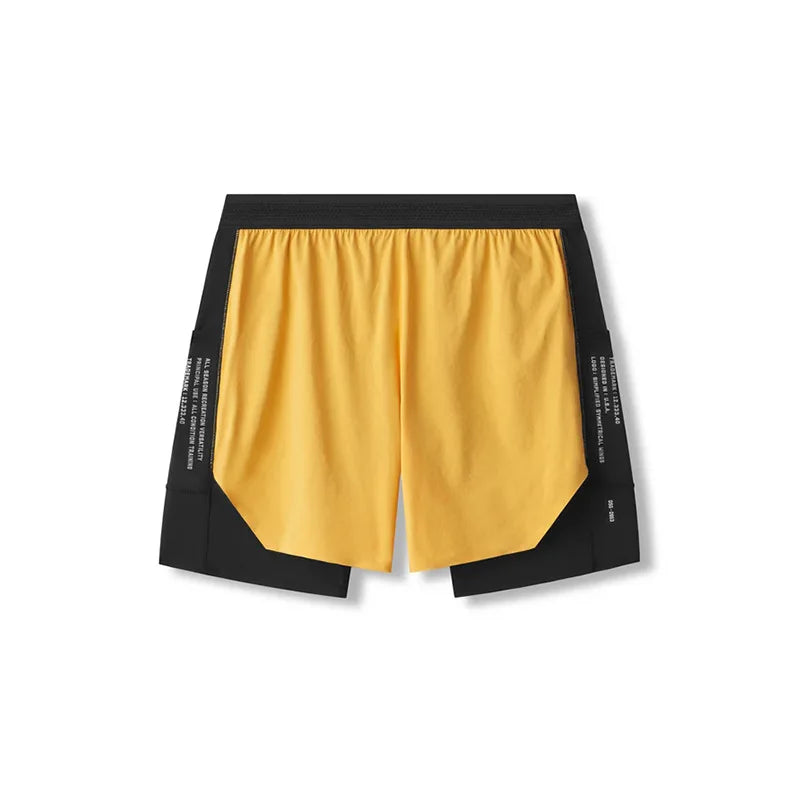 Short Esportivo Dry Fit Masculino Com Bermuda de Compressão 202