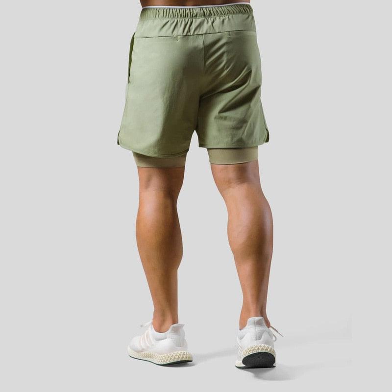 Bermuda All Fit Training Camada Dupla - All Fit Sport