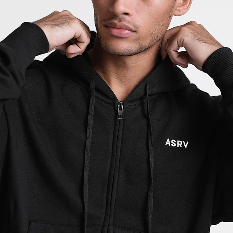 Moletom Esportivo de Algodão Masculino Com Capuz 405
