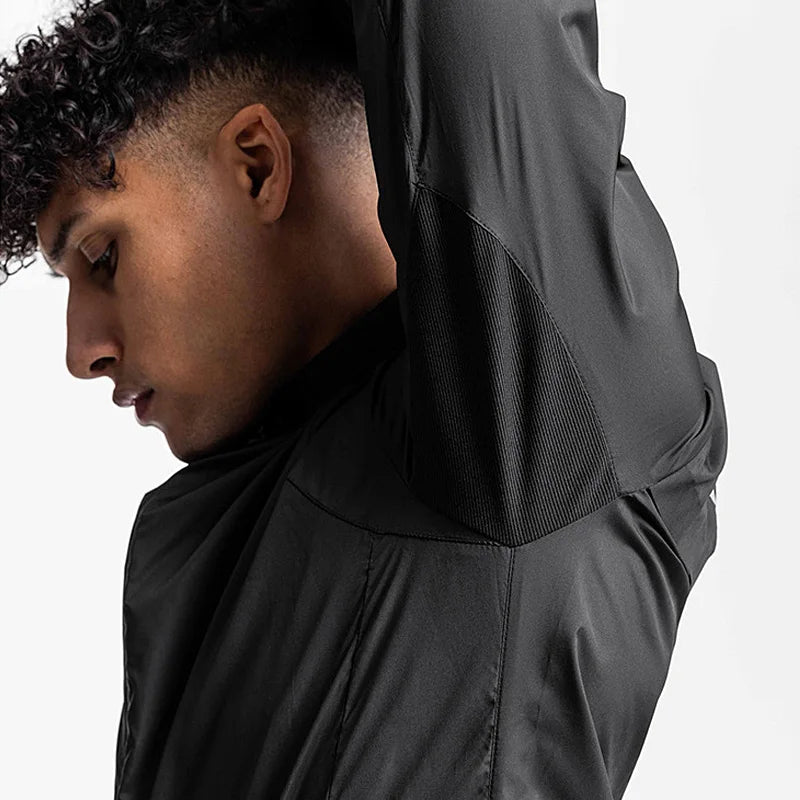 Jaqueta Esportiva Dry Fit Masculina Com Capuz 403