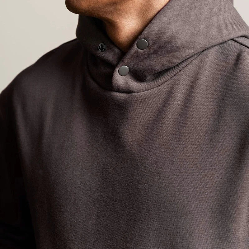Moletom Esportivo de Algodão Masculino Com Capuz 401