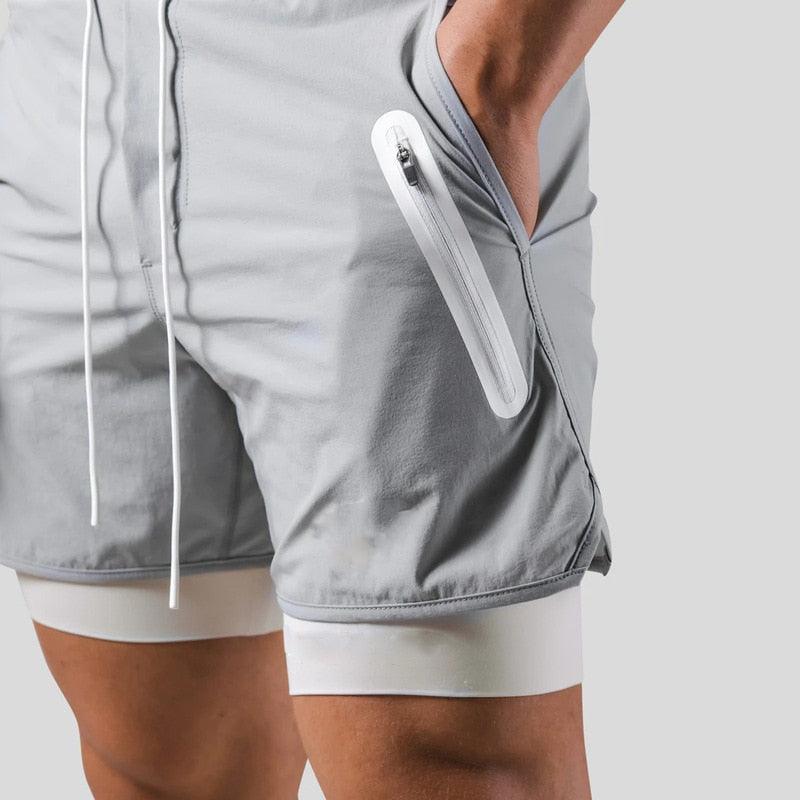 Bermuda All Fit Training Camada Dupla - All Fit Sport