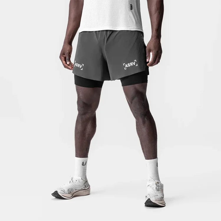 Short Esportivo Dry Fit Com Bermuda de Compressão 203