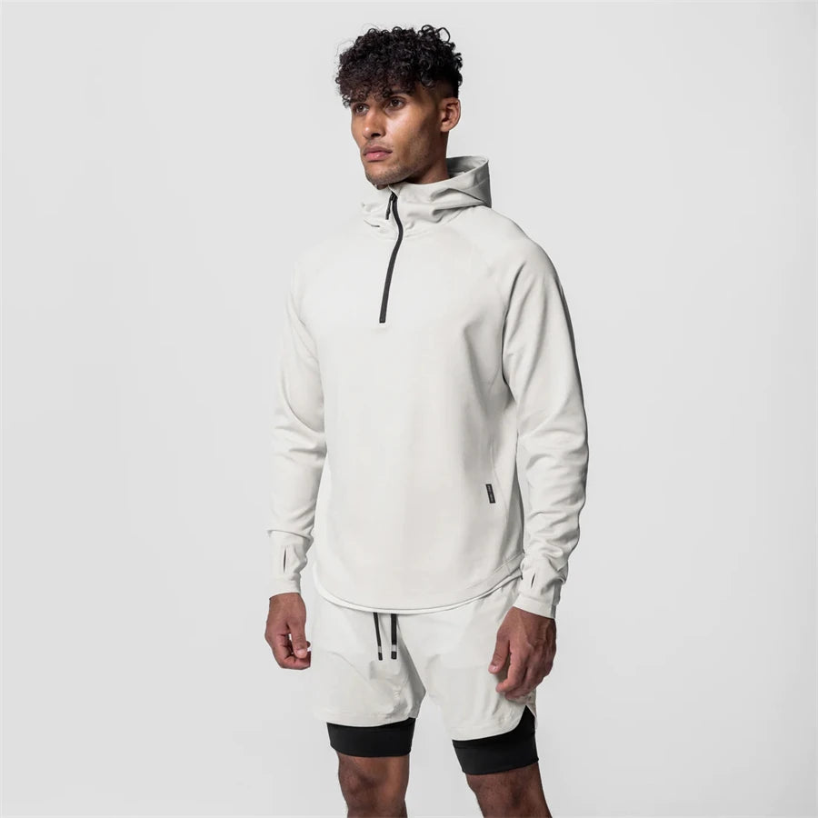 Moletom Esportivo Dry Fit Masculino Com Zíper 418