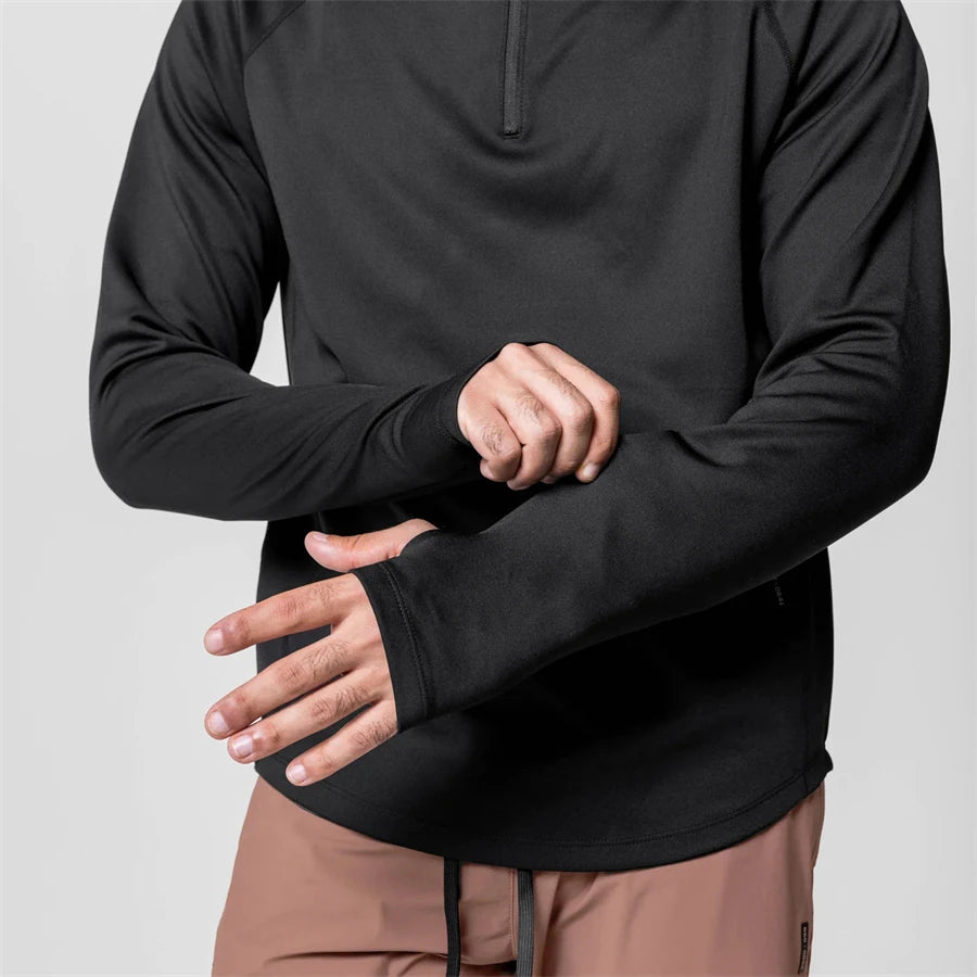Moletom Esportivo Dry Fit Masculino Com Zíper 418