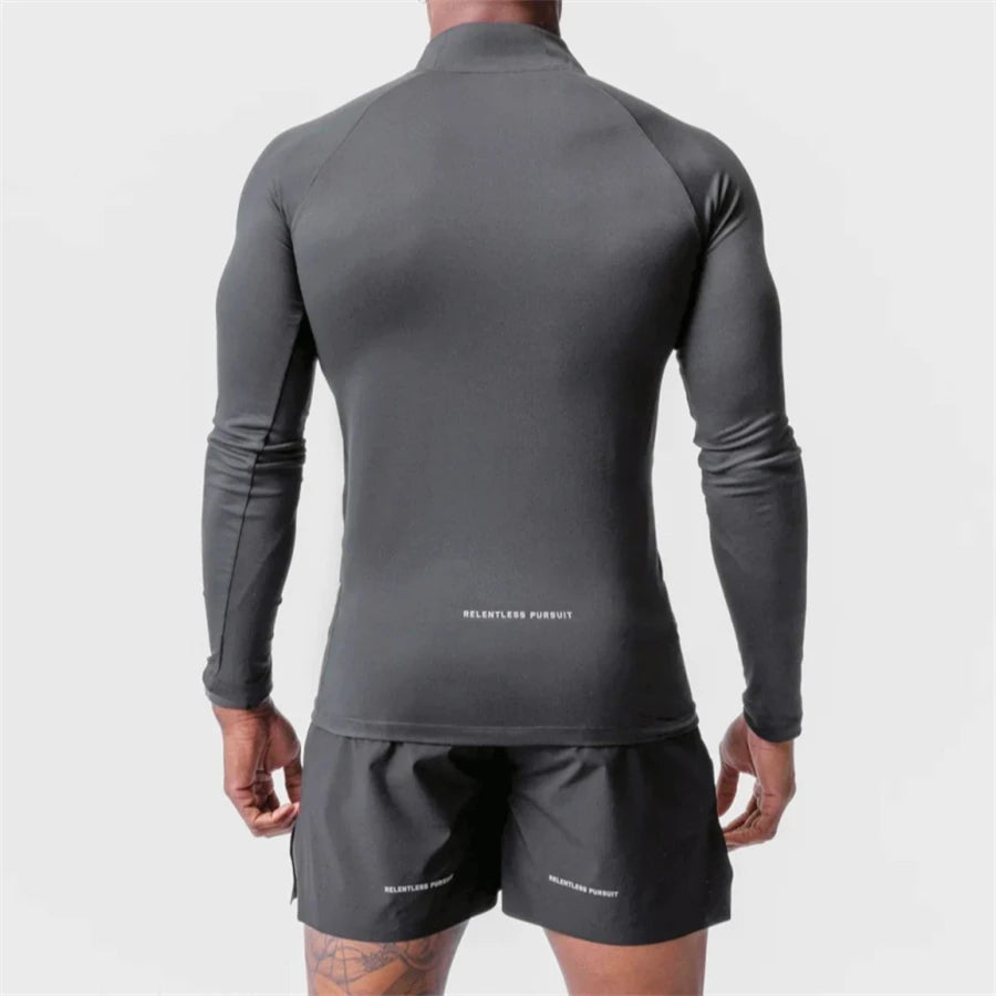 Camisa Esportiva Dry Fit Corrida Masculina Manga Longa