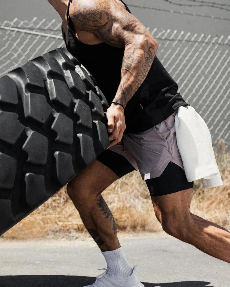 Bermuda All Sport Camada Dupla - All Fit Sport