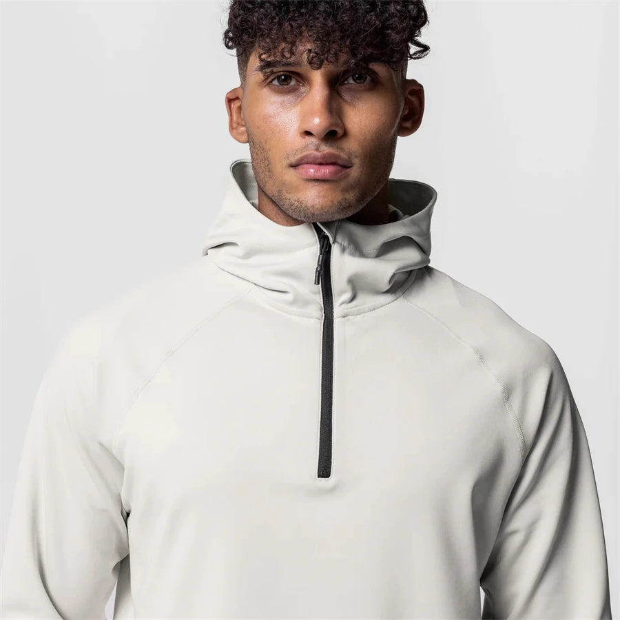 Moletom Esportivo Dry Fit Masculino Com Zíper 418