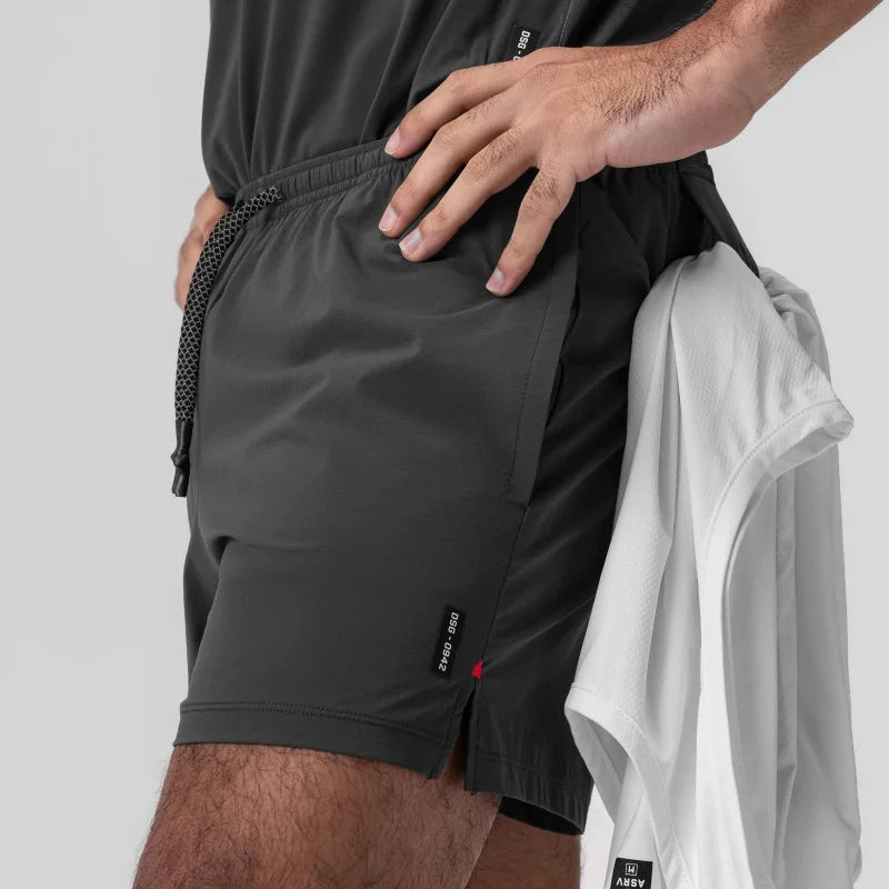 Short Esportivo Dry Fit Masculino Com Zíper 206
