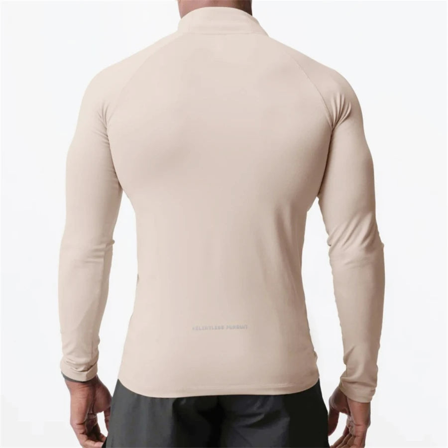 Camisa Esportiva Dry Fit Corrida Masculina Manga Longa
