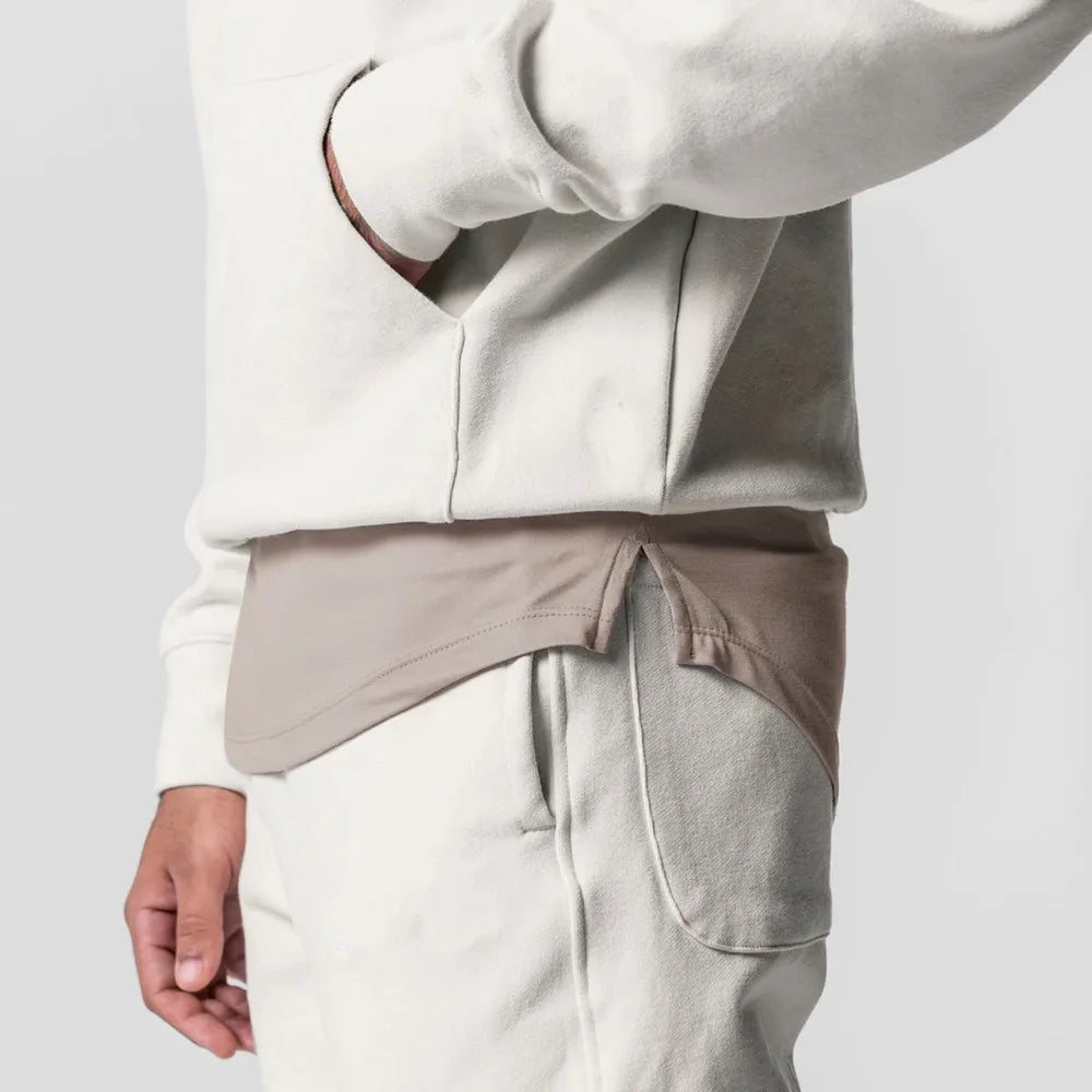 Moletom Esportivo de Algodão Masculino Com Capuz 419