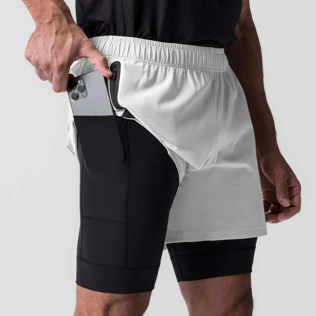 Short All Fit Running Camada Dupla - All Fit Sport