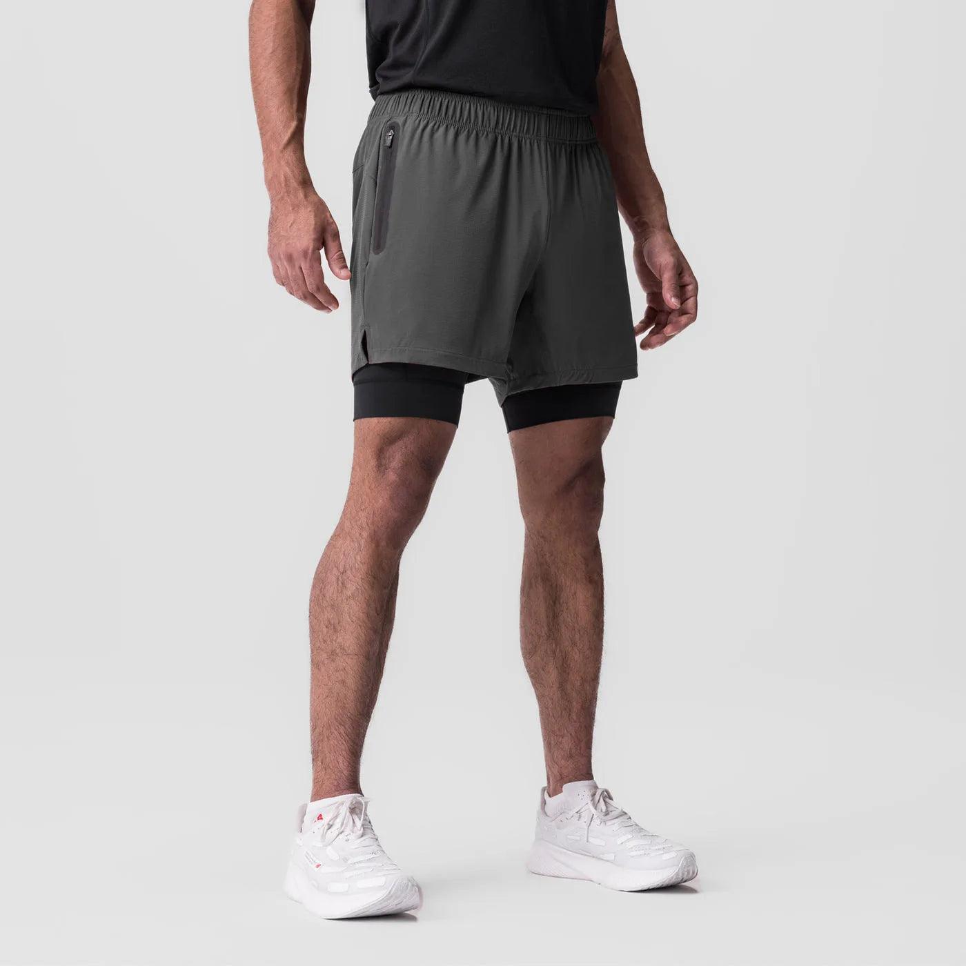 Short All Fit Running Camada Dupla - All Fit Sport