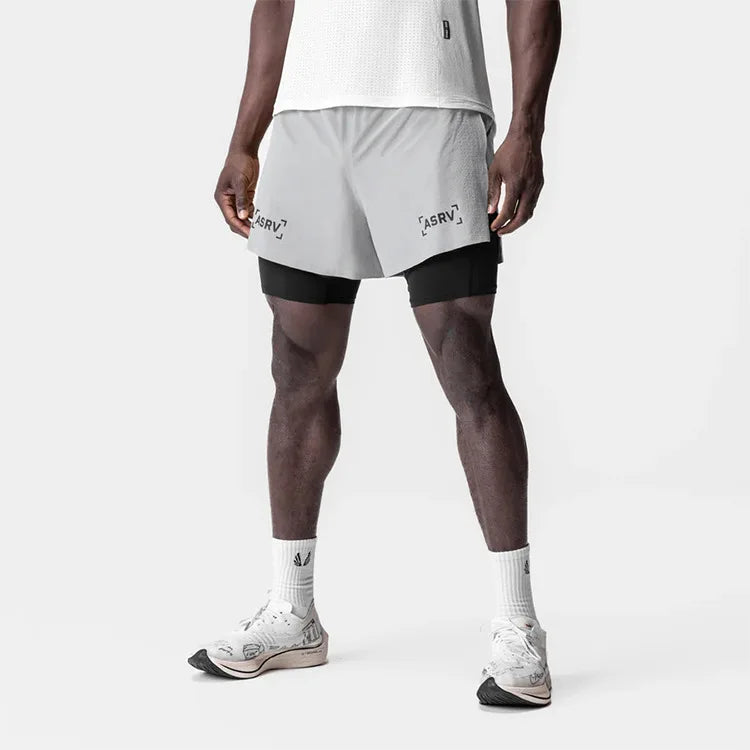 Short Esportivo Dry Fit Com Bermuda de Compressão 203