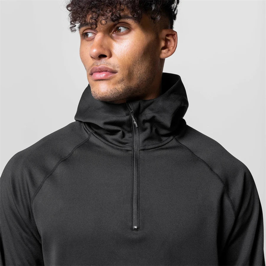 Moletom Esportivo Dry Fit Masculino Com Zíper 418