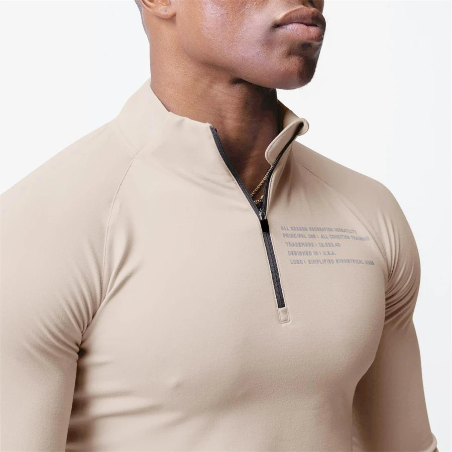 Camisa Esportiva Dry Fit Corrida Masculina Manga Longa