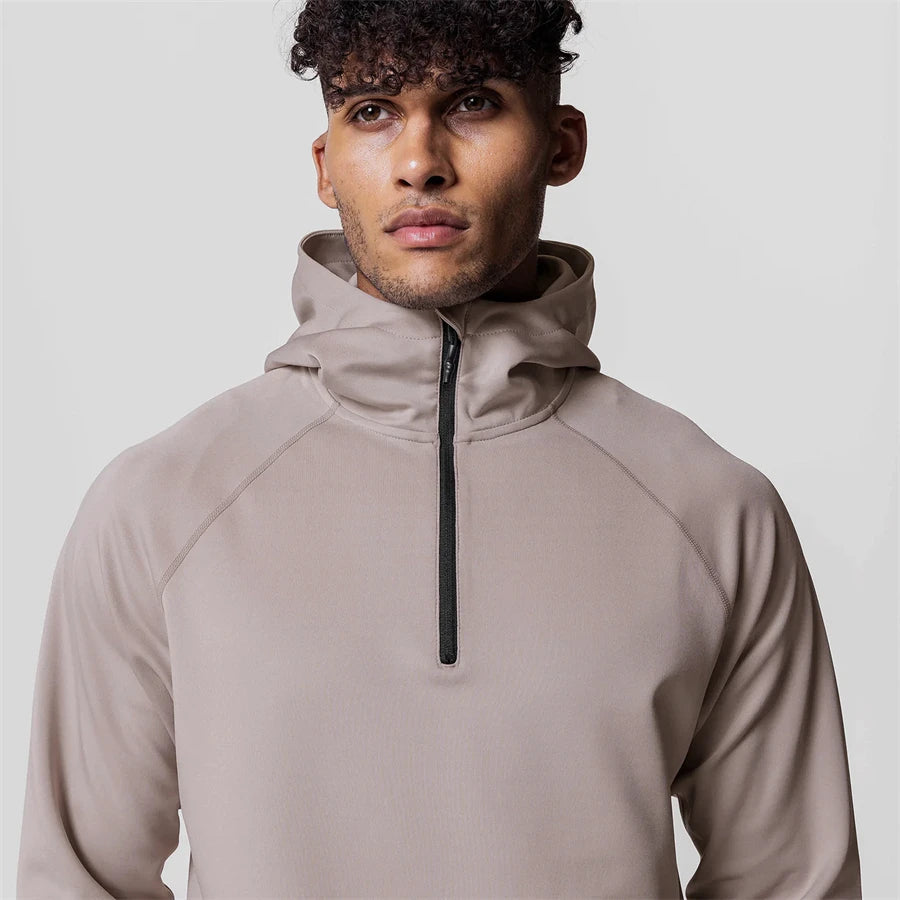 Moletom Esportivo Dry Fit Masculino Com Zíper 418