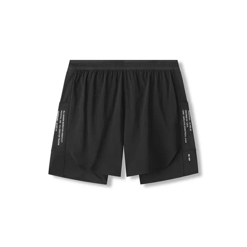 Short Esportivo Dry Fit Masculino Com Bermuda de Compressão 202