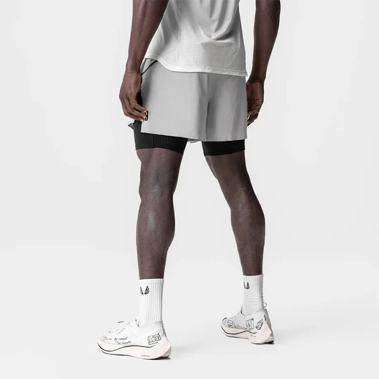 Short Esportivo Dry Fit Com Bermuda de Compressão 203