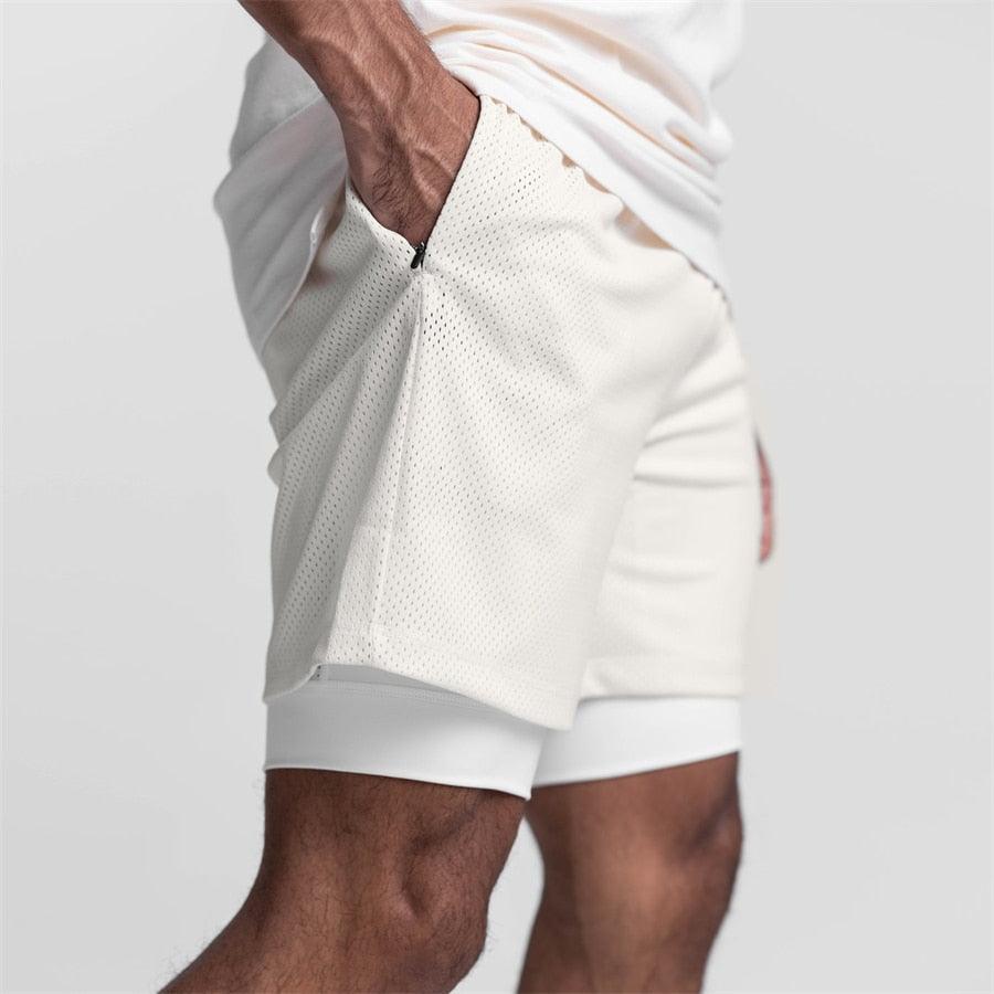 Bermuda All Fit Pro Respirável Camada Dupla - All Fit Sport