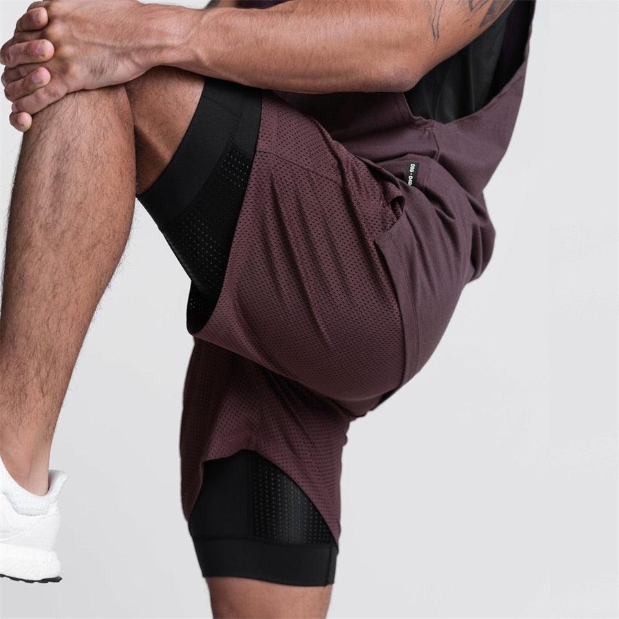 Bermuda All Fit Pro Respirável Camada Dupla - All Fit Sport