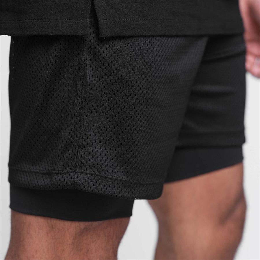 Bermuda All Fit Pro Respirável Camada Dupla - All Fit Sport