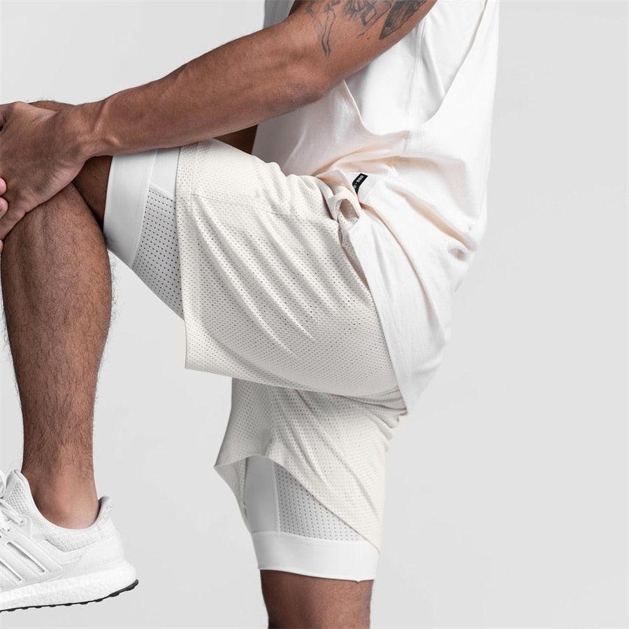Bermuda All Fit Pro Respirável Camada Dupla - All Fit Sport