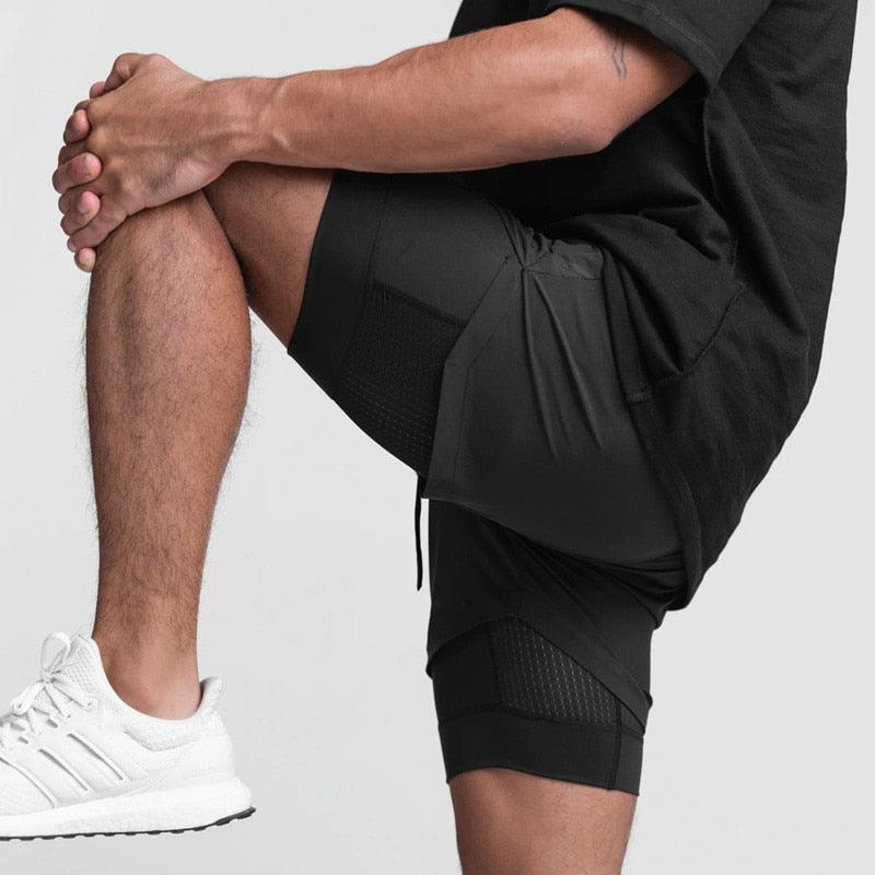 Bermuda All Fit Respirável Camada Dupla - All Fit Sport